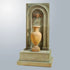 Thumbnail for Giannini Garden Amphorae Ribbed Wall Fountain With Gray Gradient Background