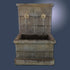 Thumbnail for Giannini Garden Antibes Deux Wall Fountain for Bronze Spouts With Dark Gray Gradient Background