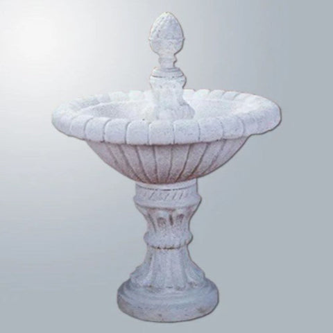 Giannini Garden Atherton Outdoor Water Fountain With Gray Gradient Background