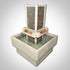 Thumbnail for Giannini Garden Brentwood Tower Fountain With Gray Gradient Background 