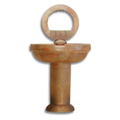 Giannini Garden Contempo Fountain With Plain White  Background