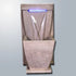 Thumbnail for Giannini Garden Corina Aqua Glow Wall Fountain With Gray Gradient Background