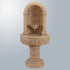 Thumbnail for Giannini Garden Deruta Lemon Niche Wall Fountain With Gray Gradient Background