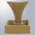 Thumbnail for Giannini Garden Diesse Fountain With Square Bowl With Gray Gradient Background