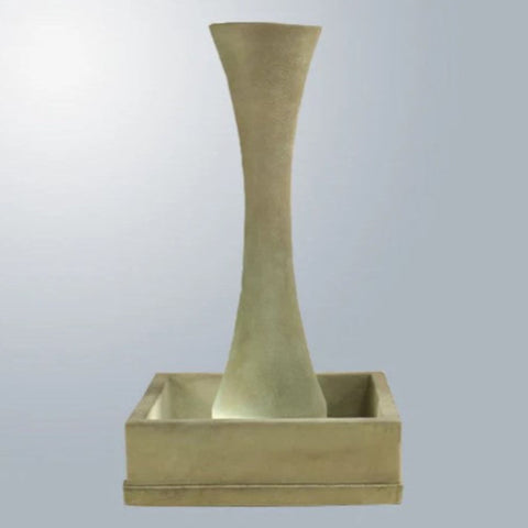 Giannini Garden Equinox Fountain With Gray Gradient Background