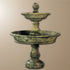 Thumbnail for Giannini Garden Ercolano Two Tier Outdoor Water Fountain With Gradient Color Background