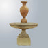 Thumbnail for Giannini Garden Etruscan Urn Short Fountain With Gray Gradient Background