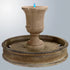 Thumbnail for Giannini Garden Fascea Urna Fountain With 51Inch Pond With Gray Gradient Background
