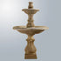 Thumbnail for Giannini Garden Folium Two Tier Fountain Tall With Gray Gradient Background