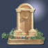 Thumbnail for Giannini Garden Foro Romano Outdoor Wall Water Fountain With Colored Background