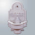 Thumbnail for Giannini Garden Foro Vesuvio Wall Outdoor Water Fountain With Gradient Gray Color Background