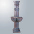 Thumbnail for Giannini Garden Four Seasons Outdoor Water Fountain With Gray Gradient Color Background