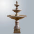Thumbnail for Giannini Garden Immanis Newcastle Three Tier Fountain Short Spacers With Gray Gradient Background