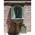 Thumbnail for Giannini Garden Imperia Antica Wall Fountain For Rustic Spout With Red Brick Walls In The Background