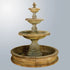 Thumbnail for Giannini Garden Isola Three Tier Pond Fountain With Gray Gradient Background