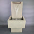 Thumbnail for Giannini Garden Lamina Patio Wall Fountain With Gray Gradient Background