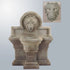 Thumbnail for Giannini Garden Leone Grande Wall Outdoor Fountain With Gray Gradient Background