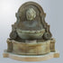 Thumbnail for Giannini Garden Liguria Lion Wall Fountain With Step With Gray Gradient Background
