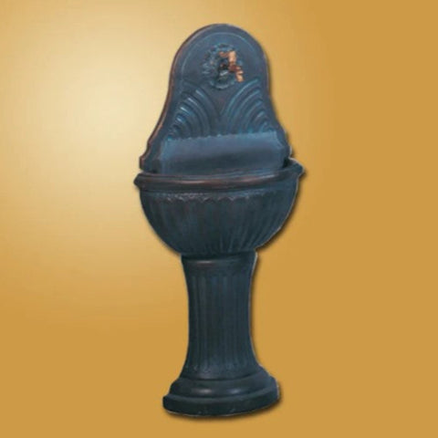 Giannini Garden Lucca Wall Fountain For Spout With Gradient Color Background