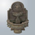 Thumbnail for Giannini Garden Mascaron Wall Outdoor Water Fountain With Gray Gradient Color Background1