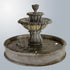 Thumbnail for Giannini Garden Minutus Florian Pond Fountain With Gray Gradient Background