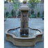 Thumbnail for Giannini Garden Monaco Pond Fountain For Spouts With Gray Painted Fence And Plants In The Background