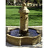 Thumbnail for Giannini Garden Monaco Pond Fountain With Lorraine Finial With Plain Trimmed Grasses In The Background