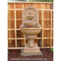 Thumbnail for Giannini Garden Montefalco Wall Fountain with Concrete Water Spout With Wooden Fence Background