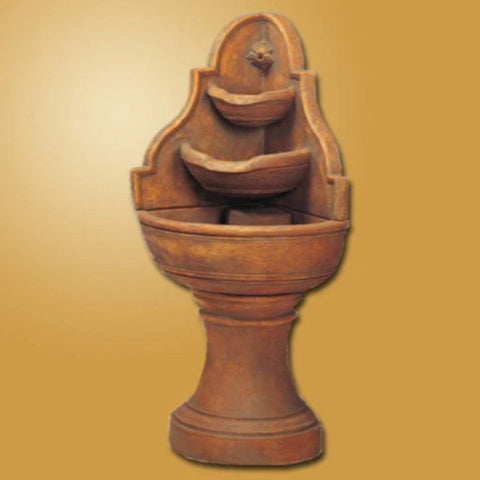 Giannini Garden Nadina Corner Fountain With Gradient Color Background