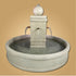 Thumbnail for Giannini Garden Napa Round Pond Fountain with Copper Spouts With Beige Color Background