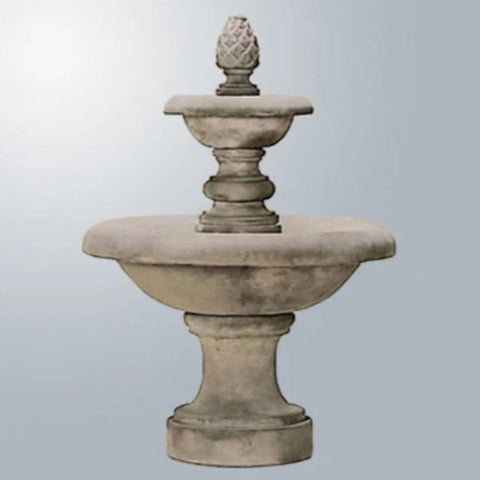 Giannini Garden Newcastle Fountain Short With Gray Gradient Background