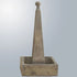Thumbnail for Giannini Garden Obelisk Fountain With Gray Gradient Background