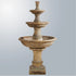 Thumbnail for Giannini Garden Pavana Three Tier Fountain With Gray Gradient Background 