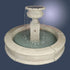 Thumbnail for Giannini Garden Piazza Aventino Easy Pond Fountain w Copper Spouts With Gray Gradient Color Background