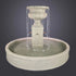 Thumbnail for Giannini Garden Piazza Aventino Pond Fountain w Copper Spouts With Dark Gray Gradient Background