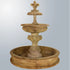 Thumbnail for Giannini Garden Piazza Veneta Outdoor Fountain With Lions Piped For Pond With Gray Gradient Background