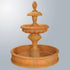 Thumbnail for Giannini Garden Piloni Two Tier Pond Fountain With Gray Gradient Background