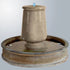 Thumbnail for Giannini Garden Planum Urna Fountain With 51inch Pond With Gray Gradient Background
