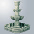 Thumbnail for Giannini Garden Plaza Minerva Fountain With Quatrefoil Basin With Gray Gradient Background