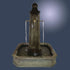 Thumbnail for Giannini Garden Promenade Carre Pond Fountain for Bronze Spouts With Dark Gray Gradient Background
