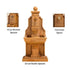 Thumbnail for Giannini Garden Provenza Wall Fountain For Spouts With Three Spouts Mentioned