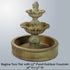 Thumbnail for Giannini Garden Regina Two Tier with 37inch Pond Outdoor Fountain With Item Name Written