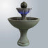 Thumbnail for Giannini Garden Ronde Two Tier Fountain With Gray Gradient Background