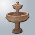 Thumbnail for Giannini Garden Rosa Two Tier Fountain With Gray Gradient Color Background