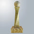 Thumbnail for Giannini Garden Rustic Twist Fountain With Ball With Gray Gradient Background