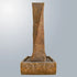 Thumbnail for Giannini Garden Rustic Twist Fountain With Gray Gradient Background