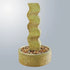 Thumbnail for Giannini Garden Rustic Wave Fountain With Gray Gradient Background