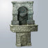 Thumbnail for Giannini Garden SPQR Outdoor Fountain with Pedestal With Gray Gradient Color Background