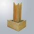 Thumbnail for Giannini Garden Saturno Fountain With No Ball With Gray Gradient Background