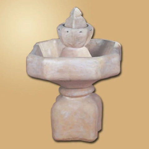 Giannini Garden Sedona Fountain With Gradient Color Background